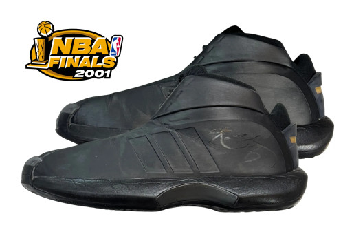 Infinite Auctions LLC (OTC PINK:MDCE) Highlights Rare Kobe Bryant 2001 NBA Finals Game-Used Sneakers as New Auction Site Approaches 100,000 Views