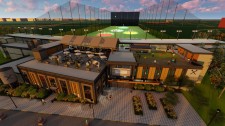DRĪV Golf Lounge + Brewhouse™ Facility Overview Rendering