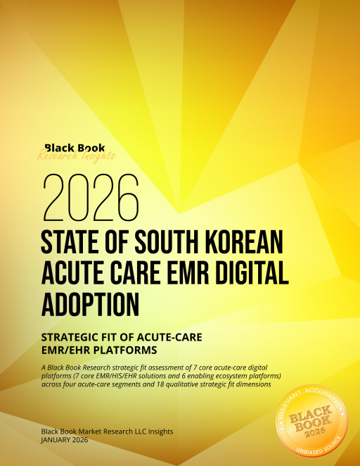 Black Book Research Releases 2026 State of South Korean Acute Care EMR Digital Adoption Report