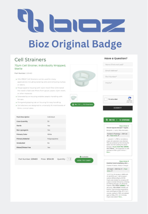 Bioz Original Badge