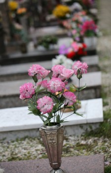 Flowers On A Grave