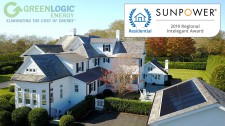 GreenLogic Wins SunPower's 2019 "Regional Intelegant" Award for Southampton Residential Solar Installation