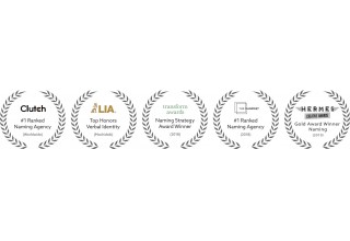 Catchword - the first naming agency to be honored by the LIA, Transform Awards, and Hermes Creative Awards
