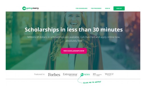 Students Can Now Apply for Dozens of Scholarships at a Time With One Application and One Essay - for Free