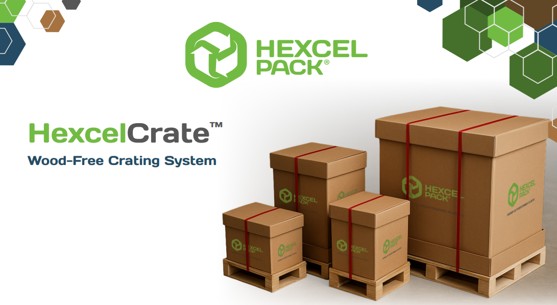 HexcelCrate Wood-Free Crating System