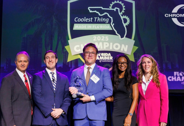 Chromalloy Wins 2025 Coolest Thing Made in Florida Competition