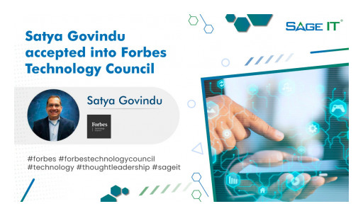 Satya Govindu Accepted Into Forbes Technology Council