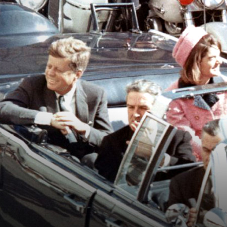 John F. Kennedy and Wife Jaqueline Kennedy