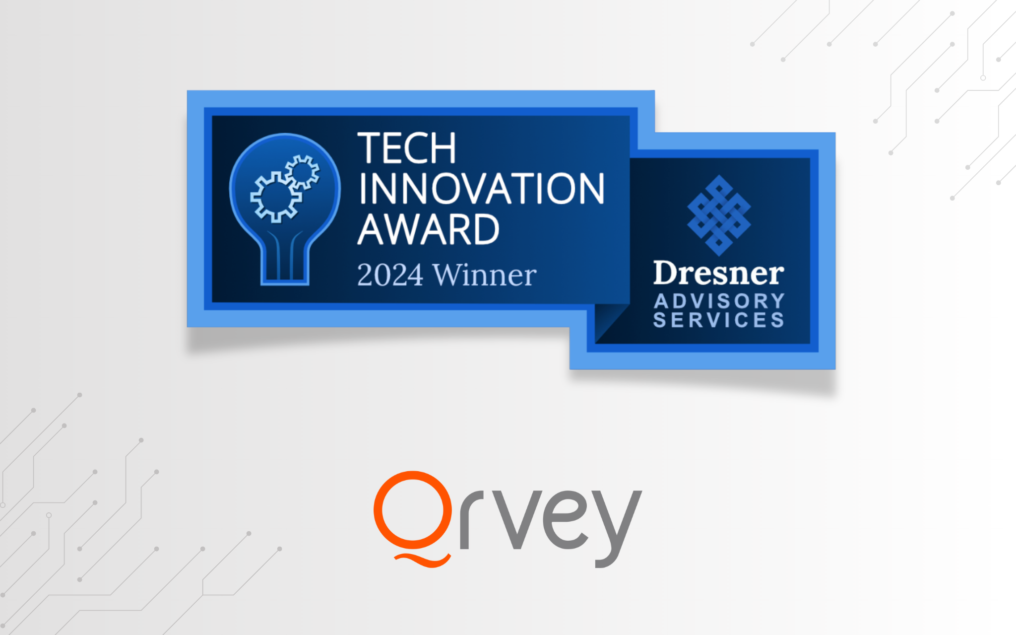 Qrvey Wins Tech Innovation Award for Embedded BI