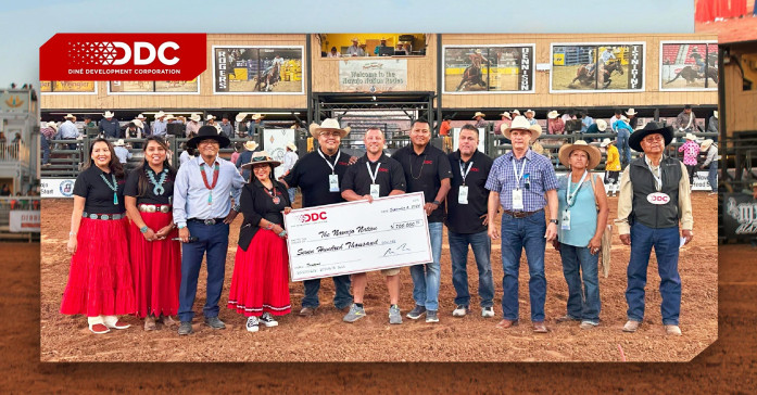 DDC Delivering Navajo Nation Dividend Check