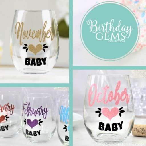 Zoey Christina Launches New Birthday Gems Glassware Collection