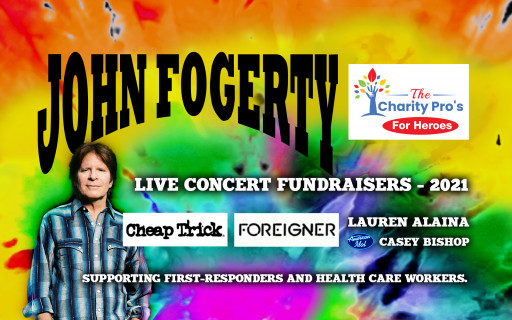 HOF Legend John Fogerty to Headline 'Charity Pros for Heroes' Concert Tour