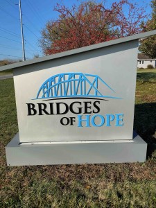 Bridges of Hope Treatment Center - Exterior Sign with Logo