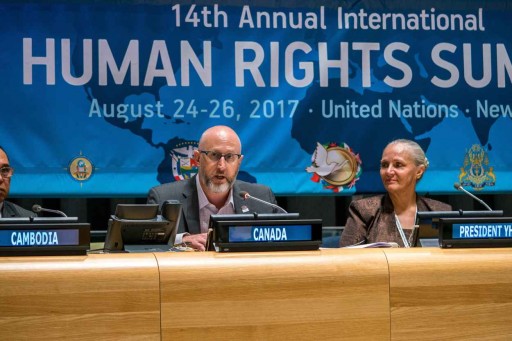 Youth for Human Rights Hosts Youth Summit at the UN