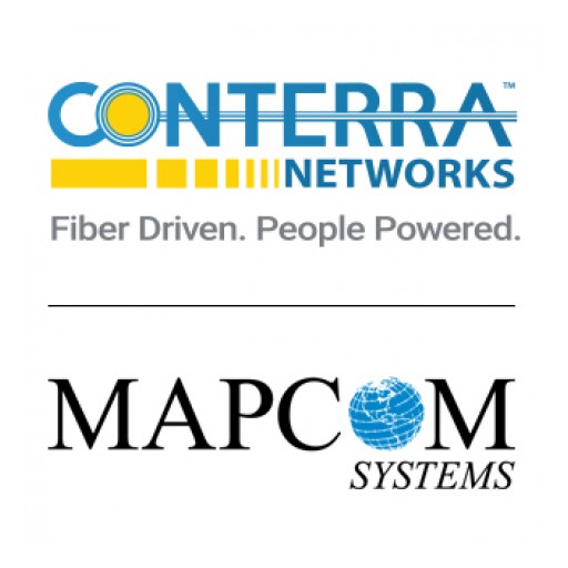 Conterra Networks Selects Mapcom Systems' M4 Solutions for Visual Operations Support System (OSS)