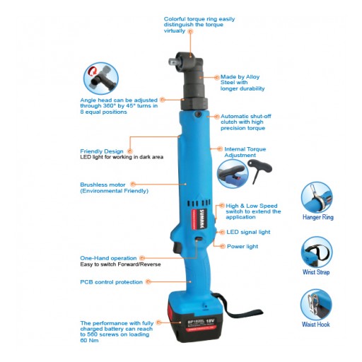 Introducing Torque Control Cordless Angle Wrenches From Express Assembly Products