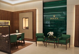 Rolex space in the store