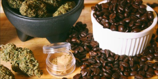 Coffee and Cannabis - a Stimulant and a Depressant: What if They Work Together on Your Brain?