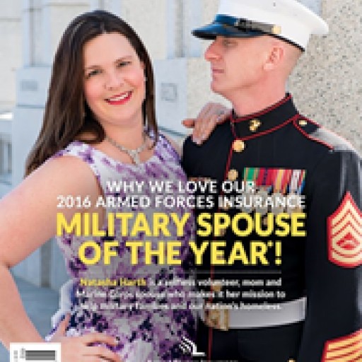 Natasha Harth Named 2016 Armed Forces Insurance Military Spouse of the Year ®