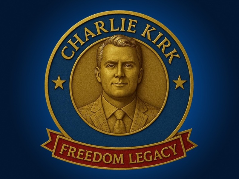 Charlie Kirk Golden Badge Review: Limited Edition Patriot Collectible You  Can Own Today