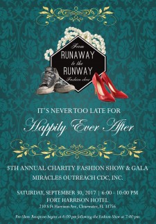 From Runaway to Runway Fashion Show benefited Miracles Outreach. 