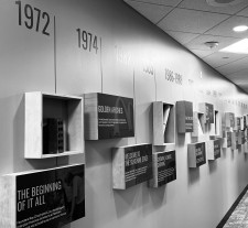 Interplan's Timeline Wall