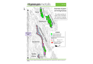 Hannan Metals Ltd., Tuesday, July 21, 2020, Press release picture