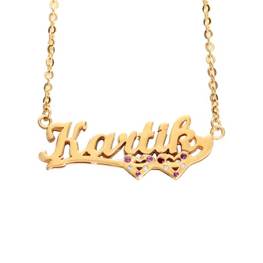Online Custom CZ Bling Pendant Necklace