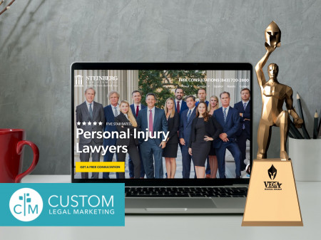 The Steinberg Law Firm Website is Awarded a 2022 Vega Award