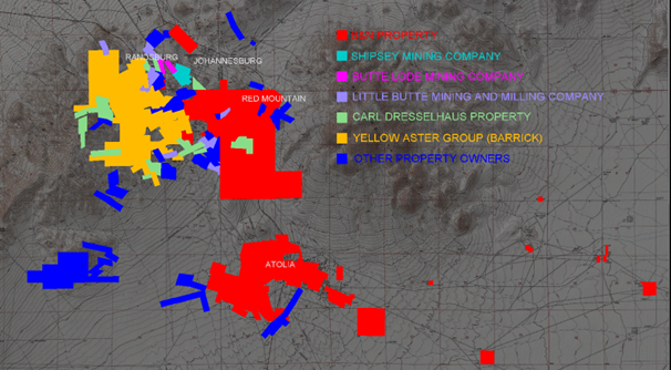Mineral Properties in the Rand Mining District