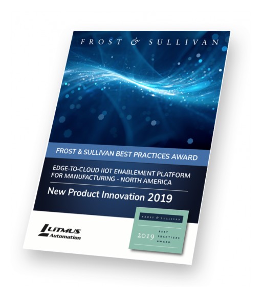 Litmus Automation Receives Frost & Sullivan New Product Innovation Award