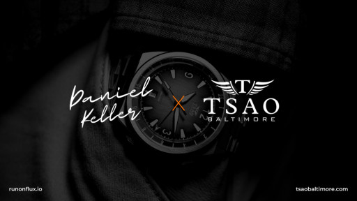 Daniel Keller, Cofounder of Flux Blockchain and Zelcore, a Web3 Browser, Invests in Watchmaker Baltimore Watch Company, Tsao