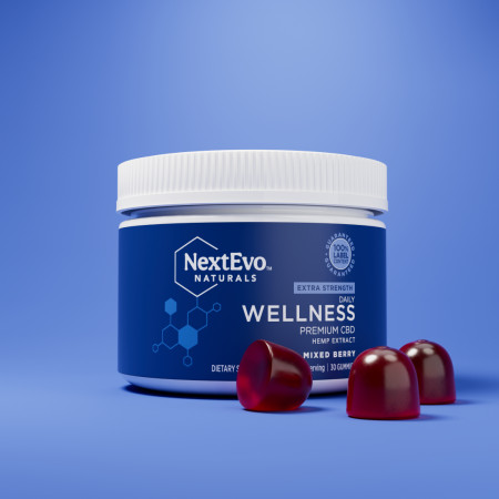 New Extra Strength Daily Wellness Premium CBD Gummies