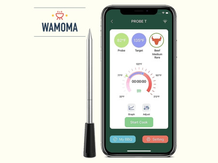 Wamoma Smart Wireless Meat Thermometer 2025