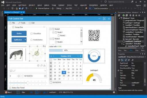 First Release of New Real Time Web Application Framework - Wisej