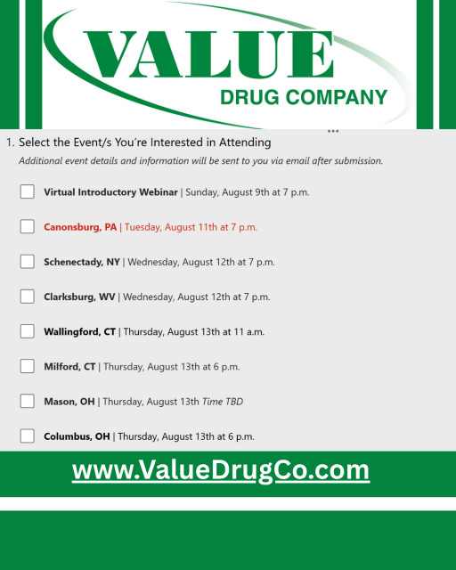 Value Drug Company Ready to Support Independent Pharmacies Seeking a New Wholesale Distribution Partner