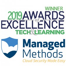 ManagedMethods 2019 Tech & Learning Awards of Excellence Winner