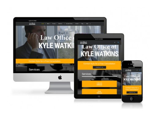 Orlando Marketing Agency Builds Website for Law Office of Kyle Watkins