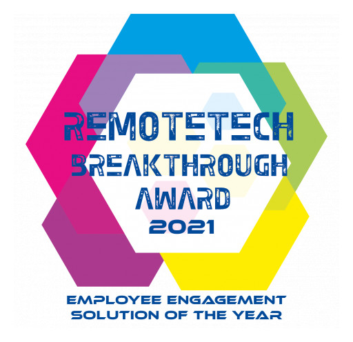 Voodle Wins 'Employee Engagement Solution of the Year' in 2021 RemoteTech Breakthrough Awards Program
