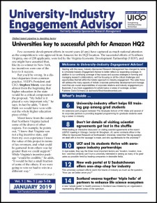 University-Industry Engagement Advisor