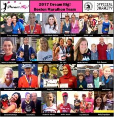 2017 Dream Big! Boston Marathon Team