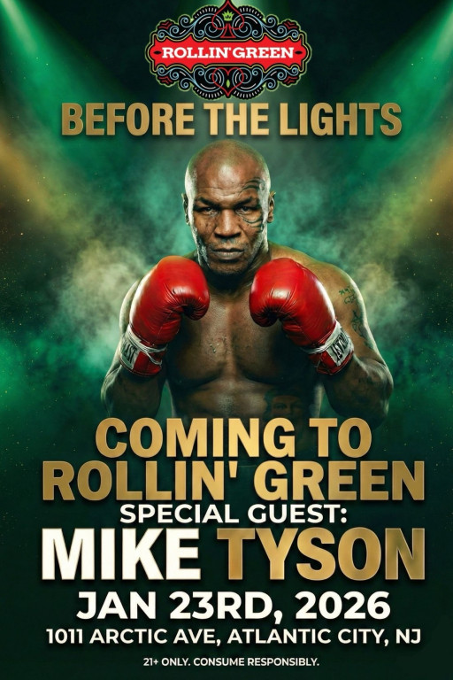 Rollin' Green Cannabis Dispensary Announces January Soft Opening and Special Celebrity Visit in Atlantic City