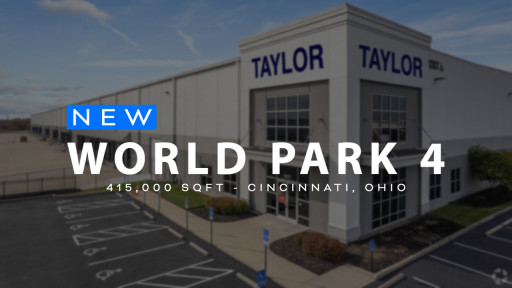 Taylor Logistics Inc. Signs 415,000 SQ. FT. Multi-Client Warehouse in Cincinnati