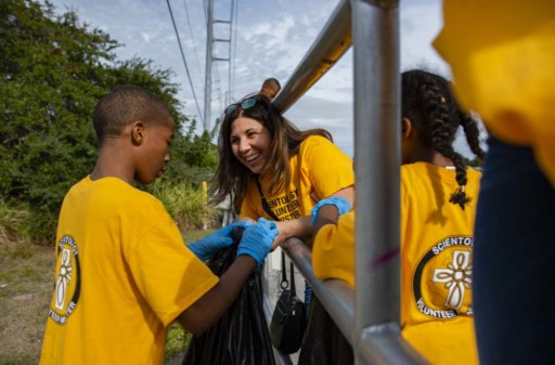 Cleanup and BBQ Bring the Community Together
