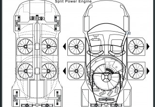 Corporation of Flight - engine detail