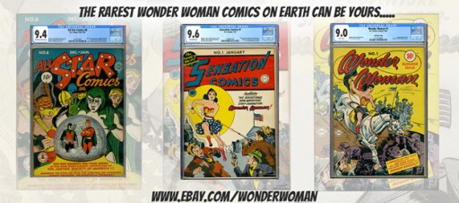 Newly Discovered Wonder Woman Comics Up for Auction, Benefits Anti-Trafficking Charity and Women Everywhere