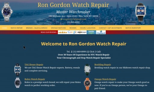 New York City's OMEGA Watch Repair Leader, Ron Gordon Watch Repair Announces Post on Innovative OMEGA Planet Ocean Ultra Deep Professional Watch