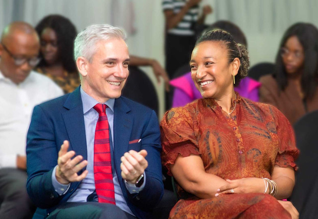 Daniel Nilsson and Kemi Phillips