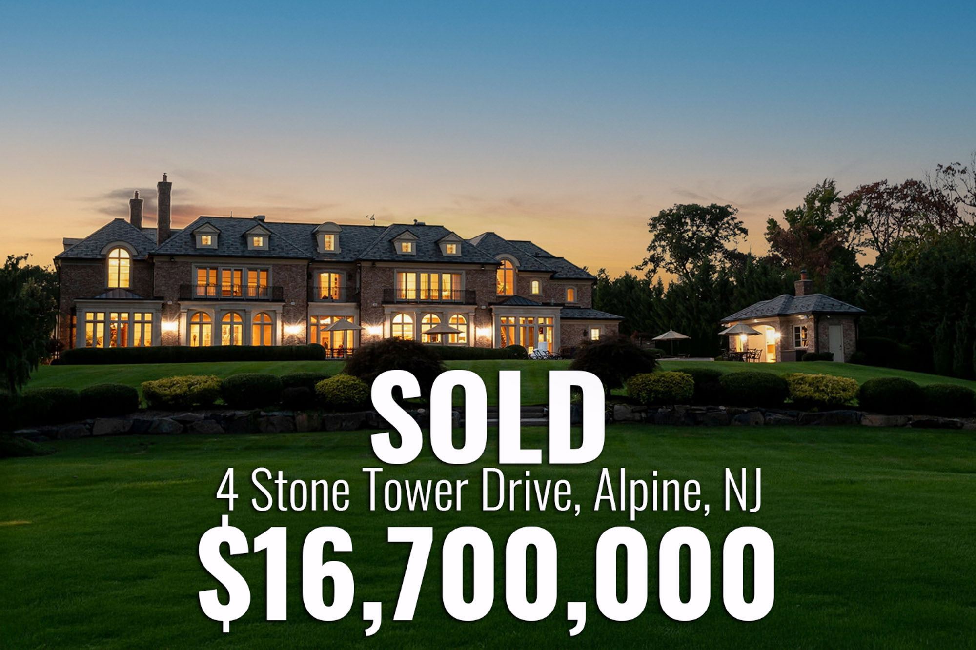 4 Stone Tower Drive, Alpine, NJ