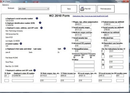 Tax Form Filing Is A Snap When Using EzW2 & 1099 Tax Preparation Software